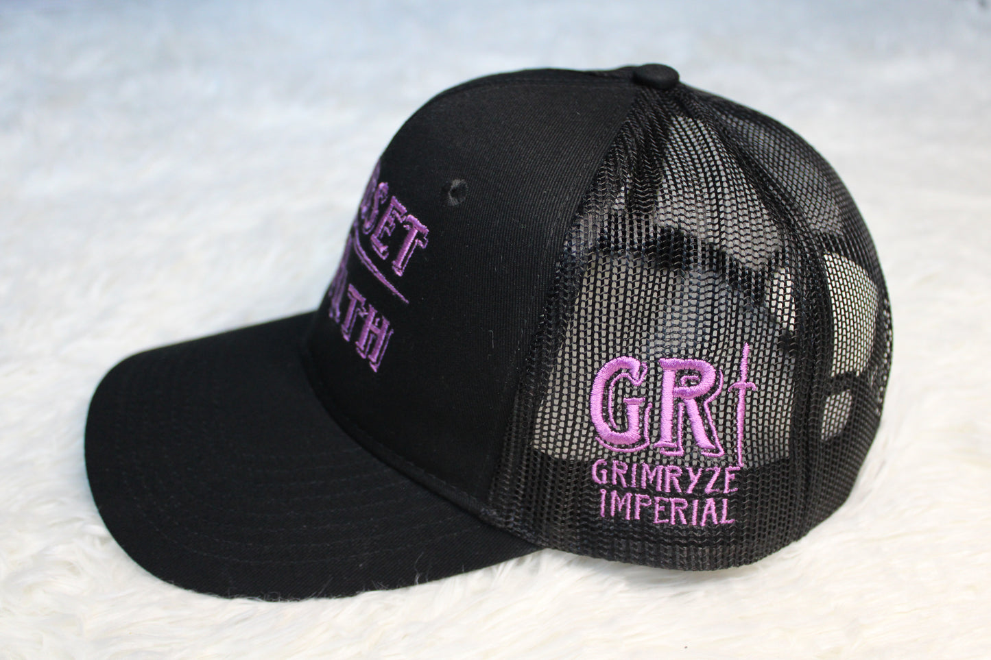 Mindset = Wealth Trucker Hat (Black)